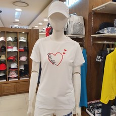 [NC불광점]엘르골프 원포인트 기본 라운드넥 티셔츠(여)-6G45304