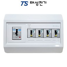 제일전기 4회로 4분기 50AF 산업용 노출형 분전반, 1개