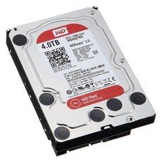 웨스턴 디지털 WD WD40EFRX Red 4TB 5400RPM 64MB 3.5 하드디스크 드라이브 [세금포함] [정품] HDD 하드디스크[세금포함] NASware 2.0 PC 컴 - wd40efrx