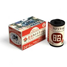 エスクーラ Escura Showa 카메라 필름 컬러 네거티브 ISO400 30 노출 24 6EX 복고풍 묘사, 1개