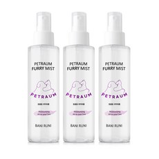 펫라움 퍼리 강아지미스트 150ml 보습 탈취제, 3개