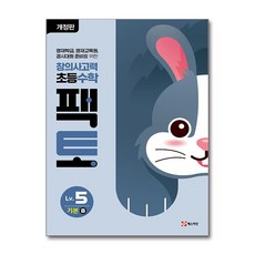 매스티안 초등 창의사고력 수학 팩토 기본 5B[매스티안]
