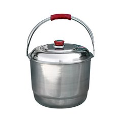 한양 스텐 들통 바케스 빨래솥 찜솥 빨래냄비 솥 들통 미니특대, 들통 미니, 1개