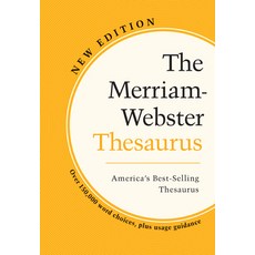 (영문도서) The Merriam-Webster Thesaurus Paperback, English, 9780877797371