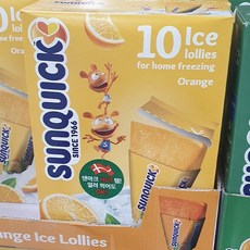썬퀵 오렌지 아이스바 60ml x 10, SUNQUICK, 단일상품