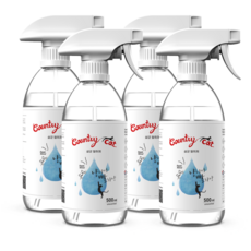 컨트리캣 고양이모래 탈취제 소변 냄새제거제 무향, 4개, 500ml