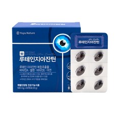 유유네이처 루테인 지아잔틴 30g, 60정, 4개