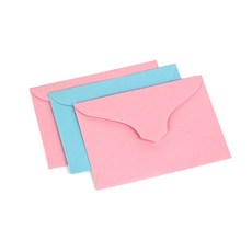 에이치케이 10색 컬러 명함봉투 10매 100 x 70mm, 하늘