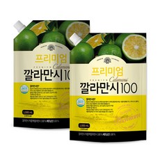 내추럴박스 프리미엄 깔라만시100 주스, 1L, 2개