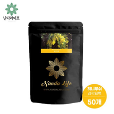 저온가공 삼각티백 국산 허브차 52종 골라담기, 1g, 50개입, 1개