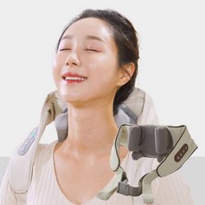 제이슨 4D 안마기 목 어깨 주무름 온열찜질 무선마사지기 충전식 휴대용 컬러랜덤