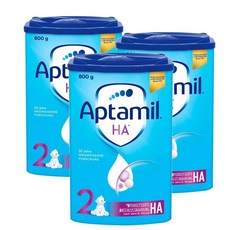 압타밀 팔로우업 분유 2단계 HA Aptamil Follow-up milk 2 HA after the 6th month, 3개, 800g