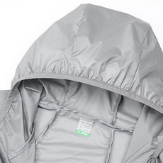 여름 자외선차단 후드집업 스판 바람막이 점퍼 W076J+국내발송 - 이미지 4