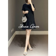 ANNALEMON 이탈리안 수입 헵번풍 클래식 블랙 여성 3 초산 소흑