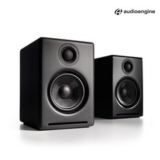 오디오엔진 AudioEngine A2+BT 하이엔드 프리미엄 블루투스 스피커, 블랙