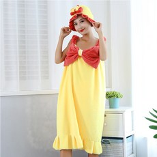 송월랩스커트타월