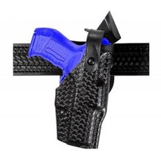 Safariland 6360 Level 3 Retention ALS Duty Holster Mid-Ride Black STX Basketweave Left Hand S, 단일옵션