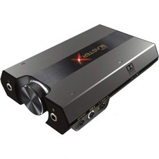 사운드 블라스터XG6 고해상도 130dB 32bit/384kHz 게이밍 DAC Xamp 헤드폰 앰프 포함 외장 USB 카드 돌비 디지털 7.1 버추얼 서라운드 PS4용 사이드톤/스