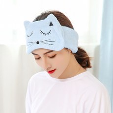 순면 코튼 겨울 얇은 봄가을 만들다 앉다 산후조리 머리띠 바람막이 두건