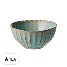 VBCCASA 폰다코 스트라이프 대접 14.5cm 10568FA, 아쿠아, 1개