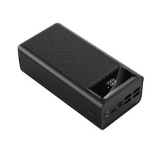 PYHO 보조배터리 대용량 급속충전 50000mAh 보조배터리, 블랙