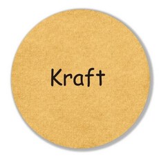숏네일팁 3.5/4.5/6cm 맞춤형 스티커 및 로고 웨딩 생일 세례 나만의 디자인, Kraft 100pcs-6CM