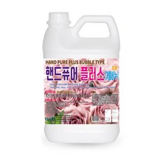 산케미칼 핸드퓨어 플러스 거품비누 3.75L 물비누 거품 리필 대명크린, 1개