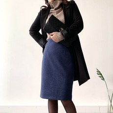 네모 여성용 데일리어반(기모) 스커트