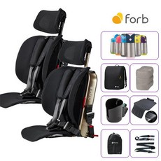 포브 보네떼 토들러 주니어 휴대용 카시트 ISOFIX 겸용, 보네떼 블루(사은품5종)