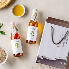 기타 [전라도 청년] 저온압착 청년 참기름180ml+들기름180ml 선물세트, 상세페이지참조