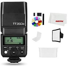 Godox TT350S 2.4G TTL 무선 카메라 스트로브 플래시 라이트 HSS 1 8000s 미니 스피드 라이트 소니 미러, 상세 설명 참조0