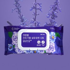 크린랩 섬유유연시트 80매 x 2개 건조기시트, 1개