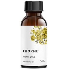 FYH Thorne Research 비타민 D K2 Liquid, One Color_One Size, One Color_One Size, 상세 설명 참조0