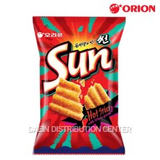오리온 태양의맛 썬 59g 과자 간식, 1개