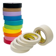 3M 이태리 마스킹 종이 테이프 24mm X 40M 보양 자동차 도장 줄눈, 1개