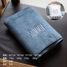 코랄 벨벳 목욕 수건 여성 A류 착용 가능 입기 가능 순면 흡수 속도 보다 빨리 털 이 마르지 않아 가정용 성인 목욕 전용, 네이비 Summer, 180*90, 1개