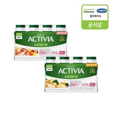 [G][풀무원다논] 액티비아 스무디 24개 골라담기 (150mlX4입X6) / 딸기바나나.골드키위사과 요거트, 2. 골드키위사과 24, 150ml