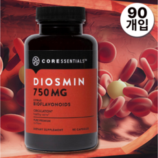 순수 디오스민 750mg 시트러스 플라보노이드 90정, 1통, 90개입