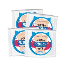 라벨영 쇼킹소금바 비누, 90g, 4개