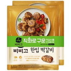 CJ 비비고 한입떡갈비, 282g, 2개