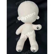 솜인형 25cm 31cm 무속성 노멀 바디 DIY 키트 아이돌인형 본체 만들기 스켈레톤, 뼈없는 25cm 블랙 클로 바디 - 솜인형키트