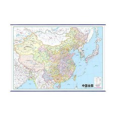 중국전도(코팅표구-걸이용)