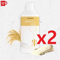 런던브릭스 쌀 베이스 2000 1kg x 2 쌀 라떼2000, 단일상품