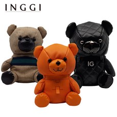  INGGI 럭셔리 브로 베어패밀리 골프 드라이버커버, 1. 쥬시 베어 오렌지 