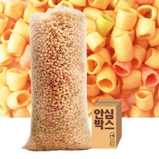 마카로니 과자 (박스포장) 3kg 대롱과자 대용량 업소용 벌크, 1개