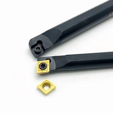 4pcs S06K-SCLCR06 + S07K + S08K + S10K 95도 나선형 선삭 공구 보링 바 + 10pcs CCMT060204 절삭 공구