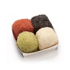 [미니4색경단] (1박스포장 20g x 150알) - 경단 4색경단 찹쌀떡 찹쌀떡 합격떡 답례떡, 3kg, 1개