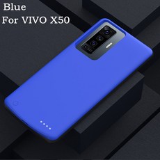 KQJYS 보조베터리 케이스 VIVO X50 용 배터리 충전기 Pro 외부 충전 커버