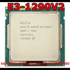 텔 제온 CPU E3-1290V2 프로세서 3.70GHz 8M 쿼드 코어 소켓 1155 E3 1290V2 E3-1290 V2 1290