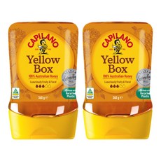 호주 카필라노 엘로우박스 허니 꿀 Capilano Yellow Box Honey, 340g, 2개
